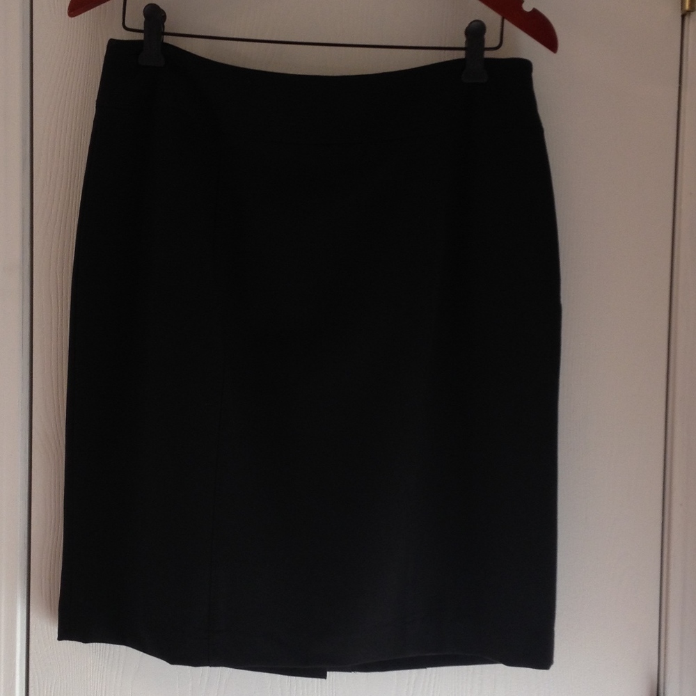 Black Office Skirt